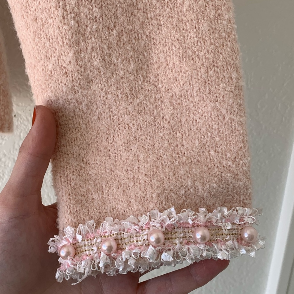 SOLD NWT Pink Cardigan - Picture 4 of 6